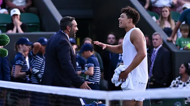 Ben Shelton Fumes as Wimbledon Match Halted Just One Game from Victory